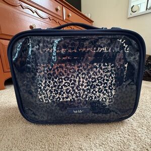 Nicole Miller Leopard Print Travel Bag